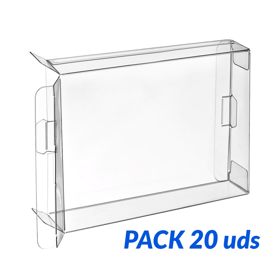 Set 20 Fundas Protectoras PET para Juegos NeoGeo AES+