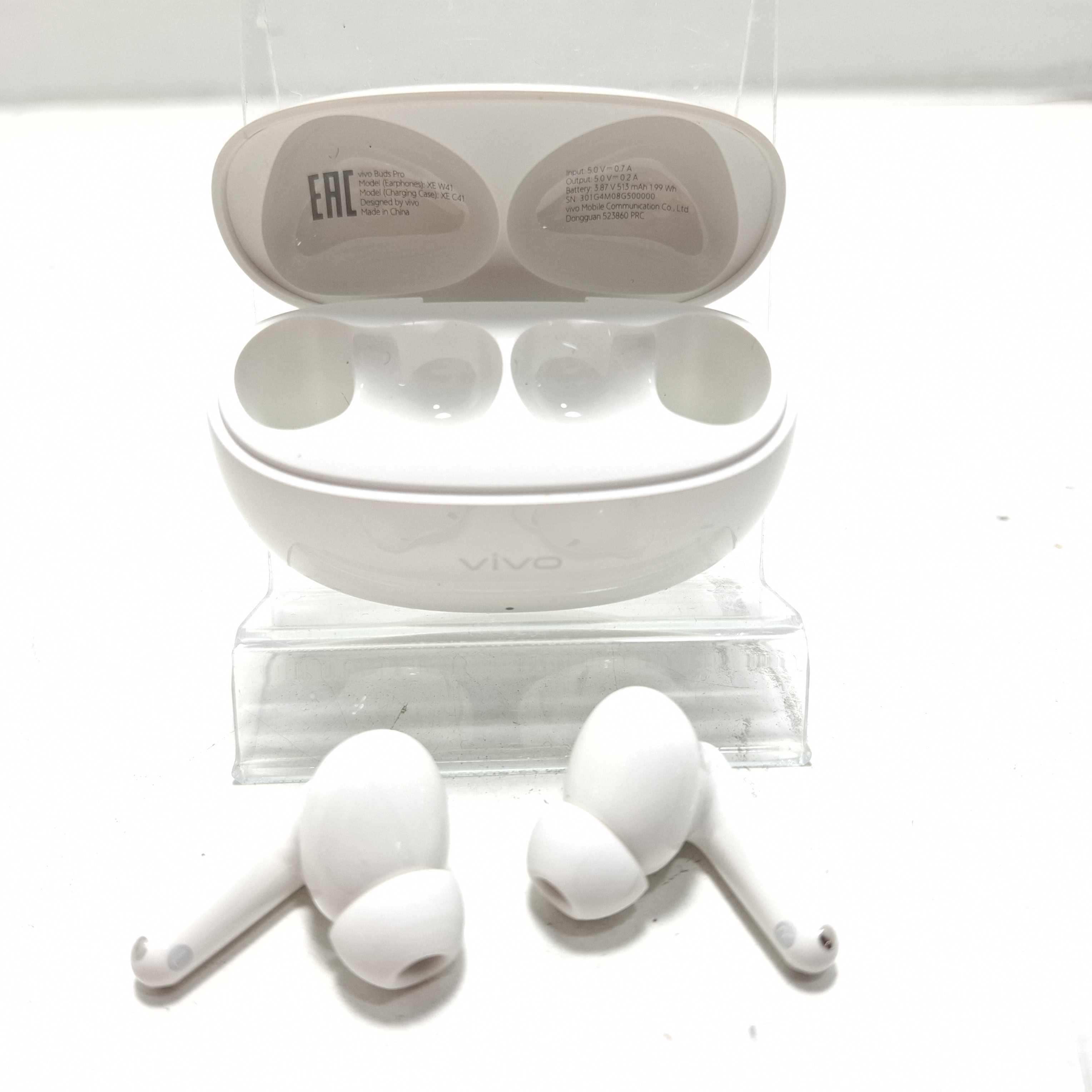Auriculares Bluetooth Vivo Buds Pro Blancos