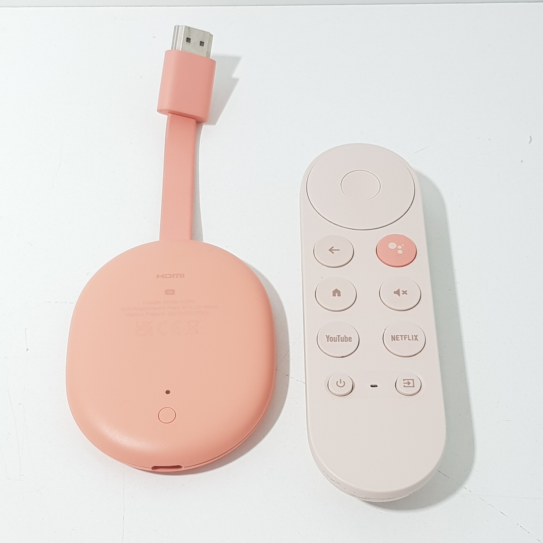 Chromecast 4K Rojo Amanecer