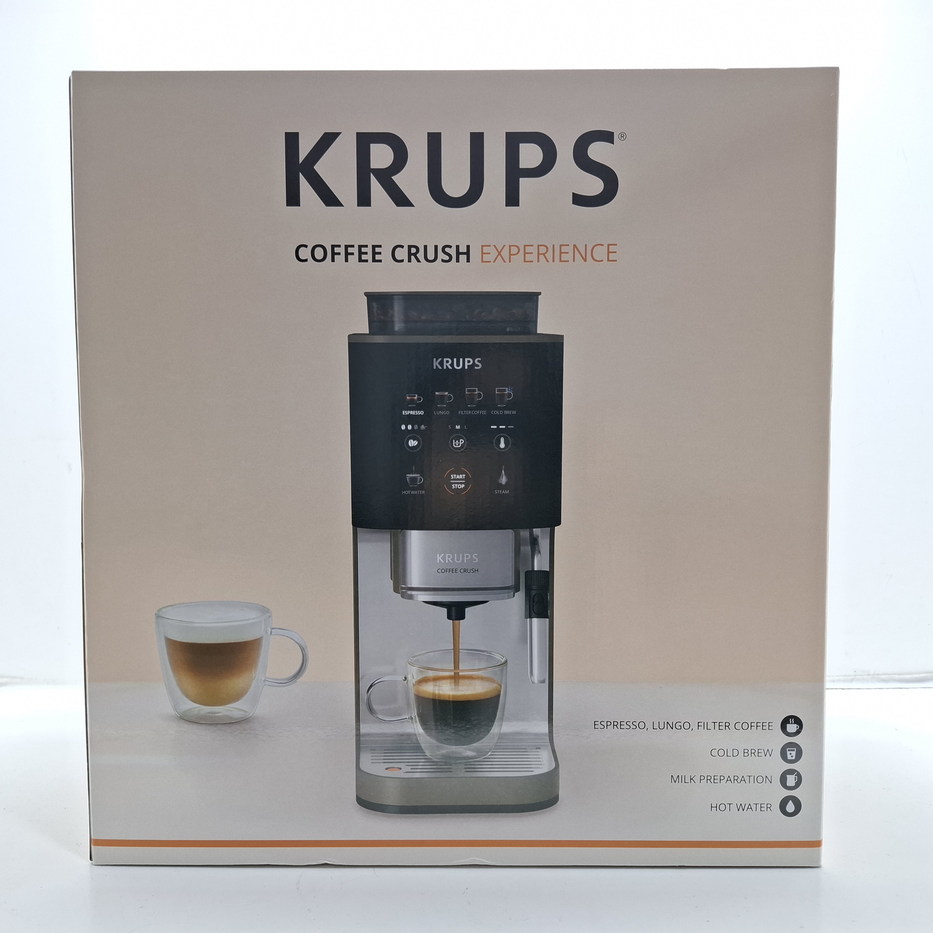 Cafetera Superautomatica Krups Crush Experience SA403