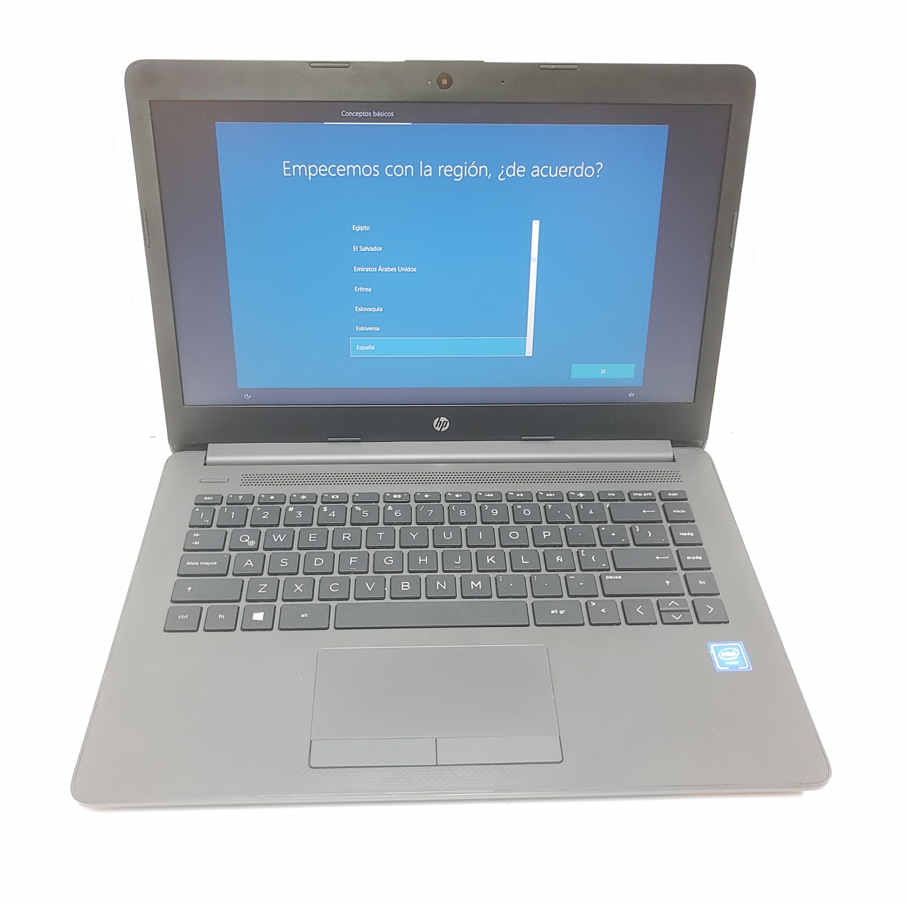 Portatil HP 240 G7 Celeron N4020 4 RAM 500 SSD W10 14"