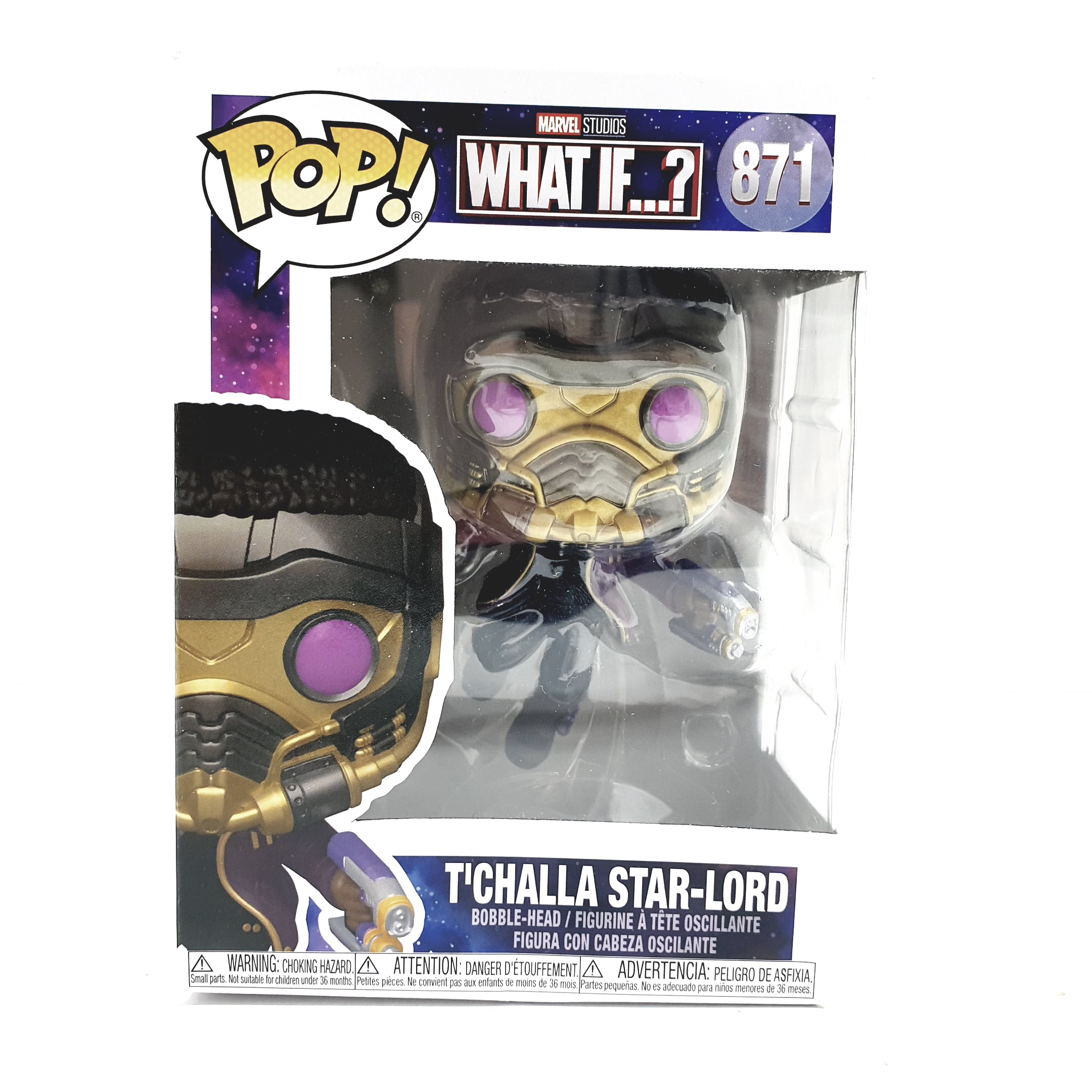 Figura Funko POP Marvel T'Challa Star-Lord 871