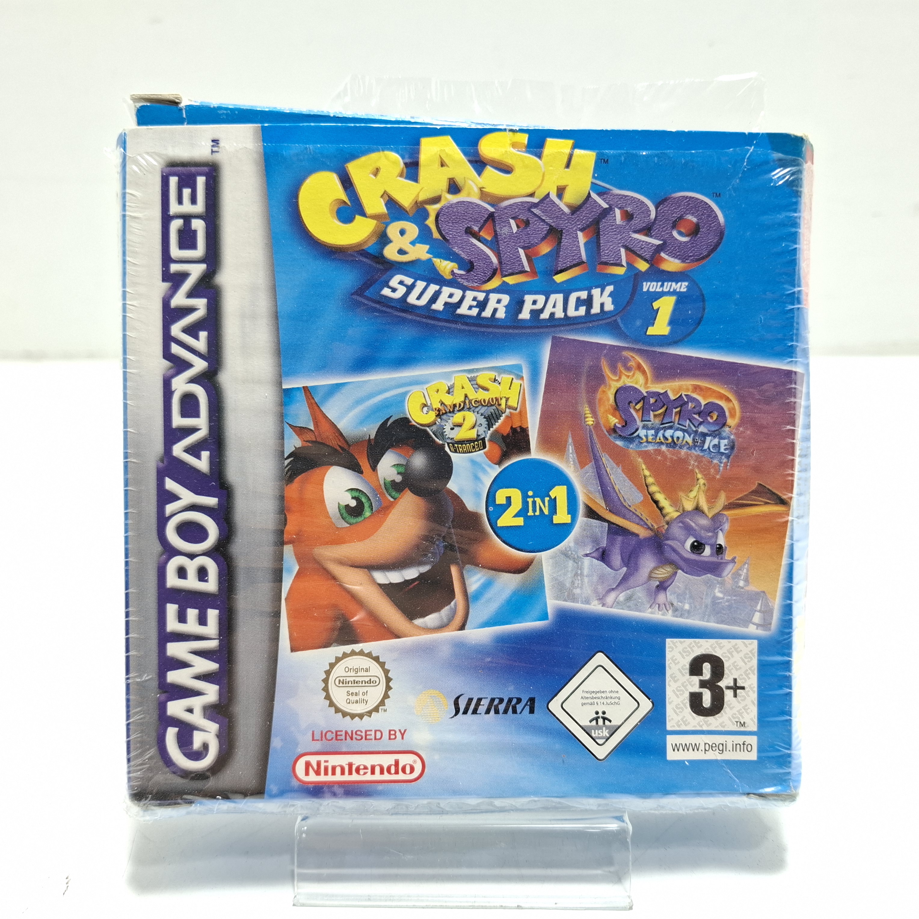Crash & Spyro SuperPack Vol 1 GBA (SP)