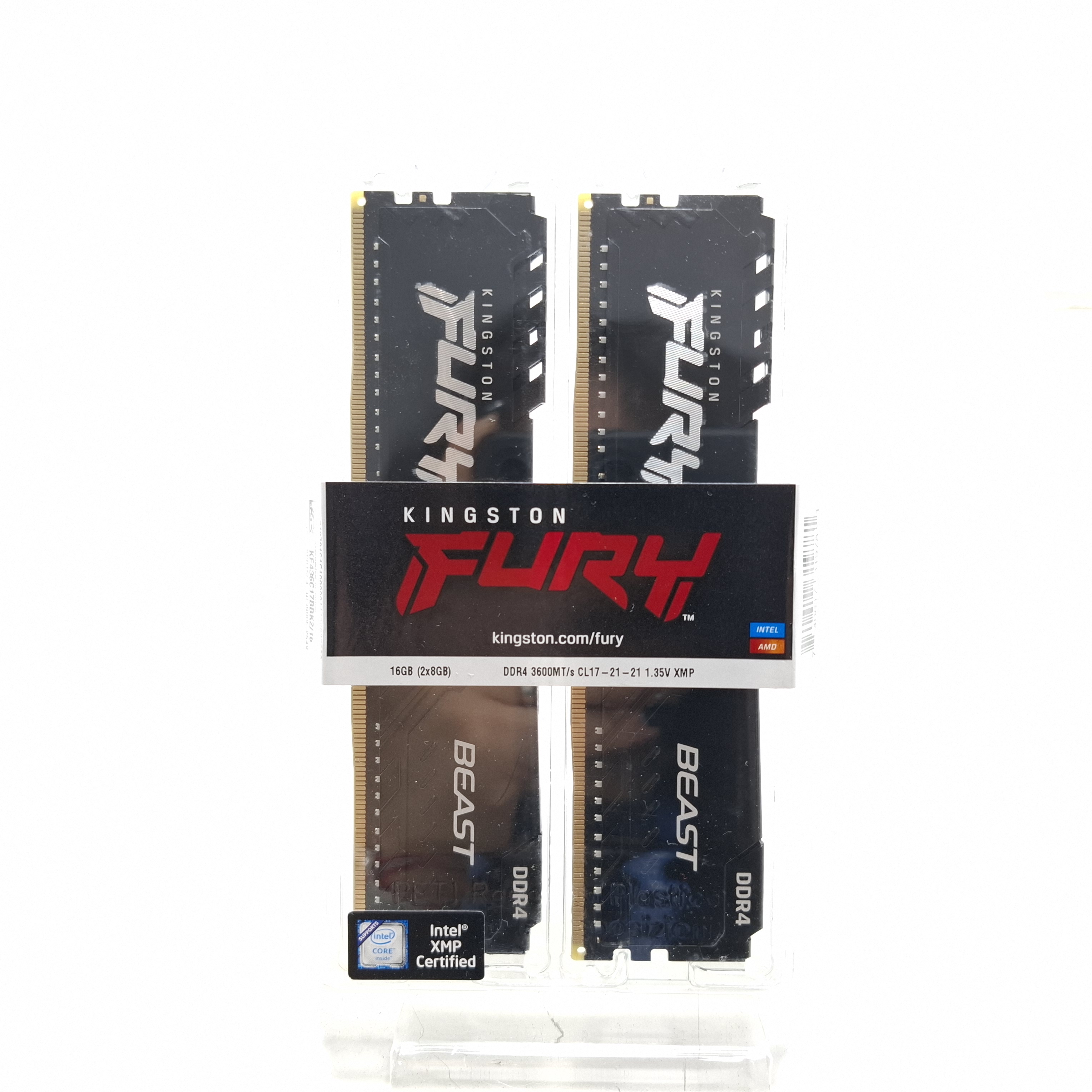 Memoria RAM Kingston Fury 2x 8GB DDR4 3600MT/s