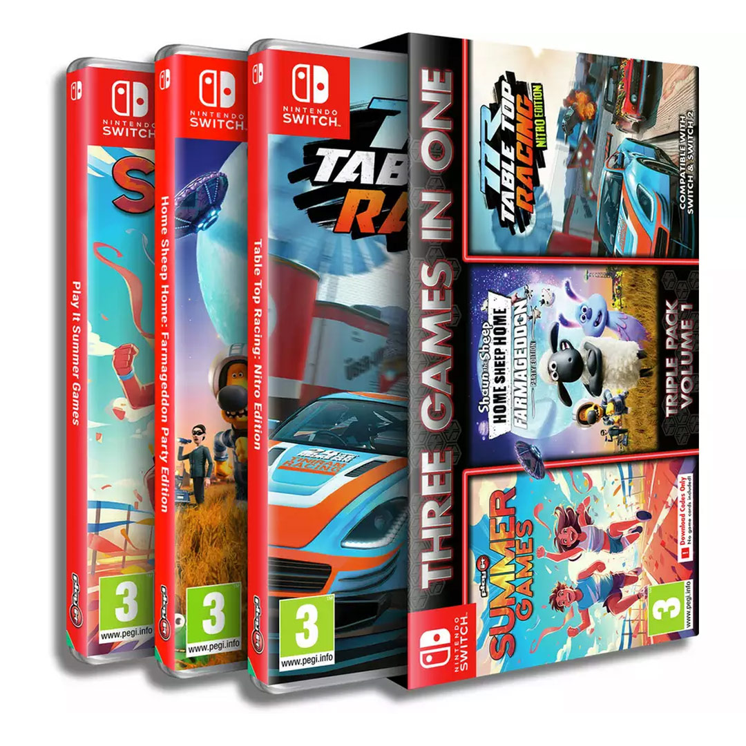 Pack 1 Collection Three Games in One CODE Switch (SP)