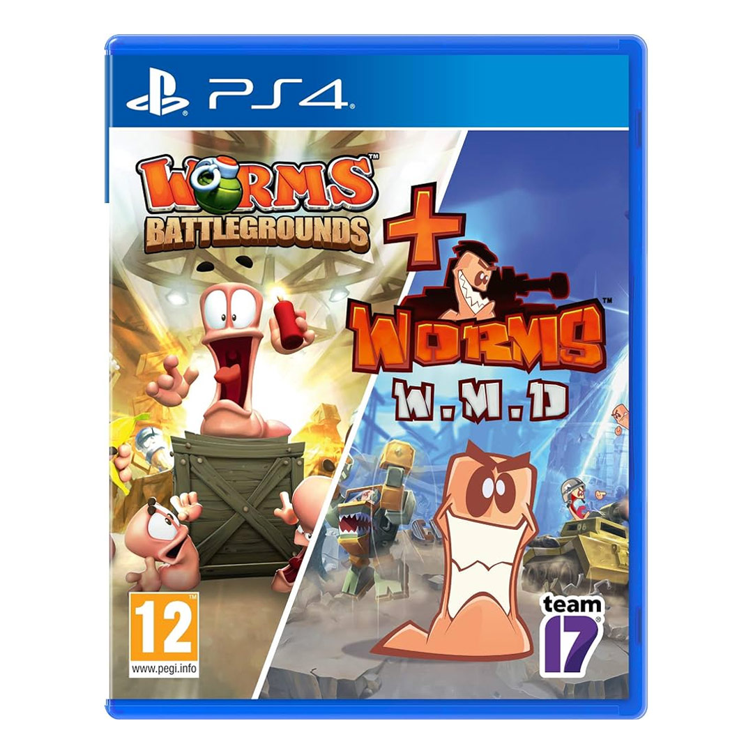Worms Battlegrounds + Worms WMD PS4 (SP)