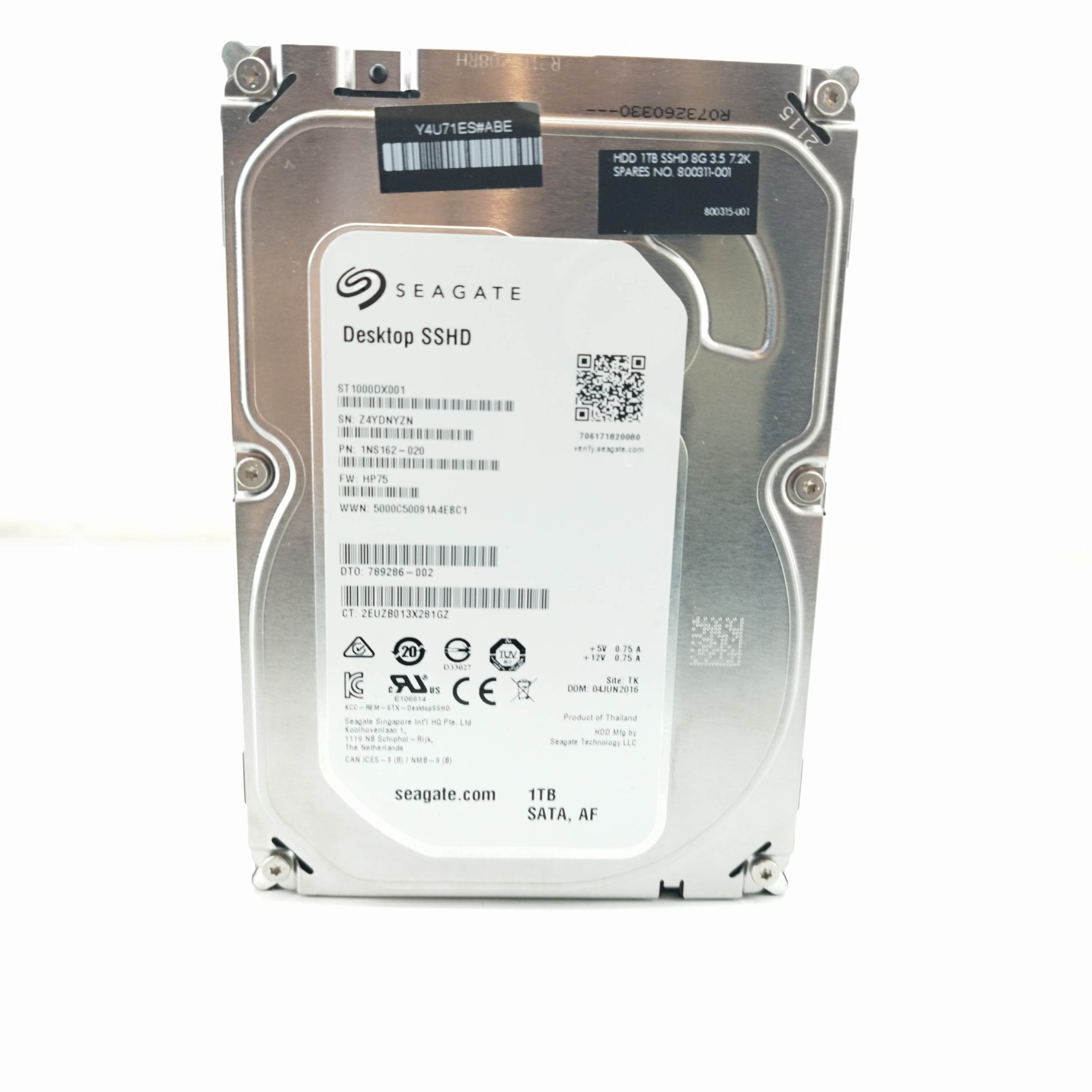 Disco Duro Interno 1TB 3,5" Seagate