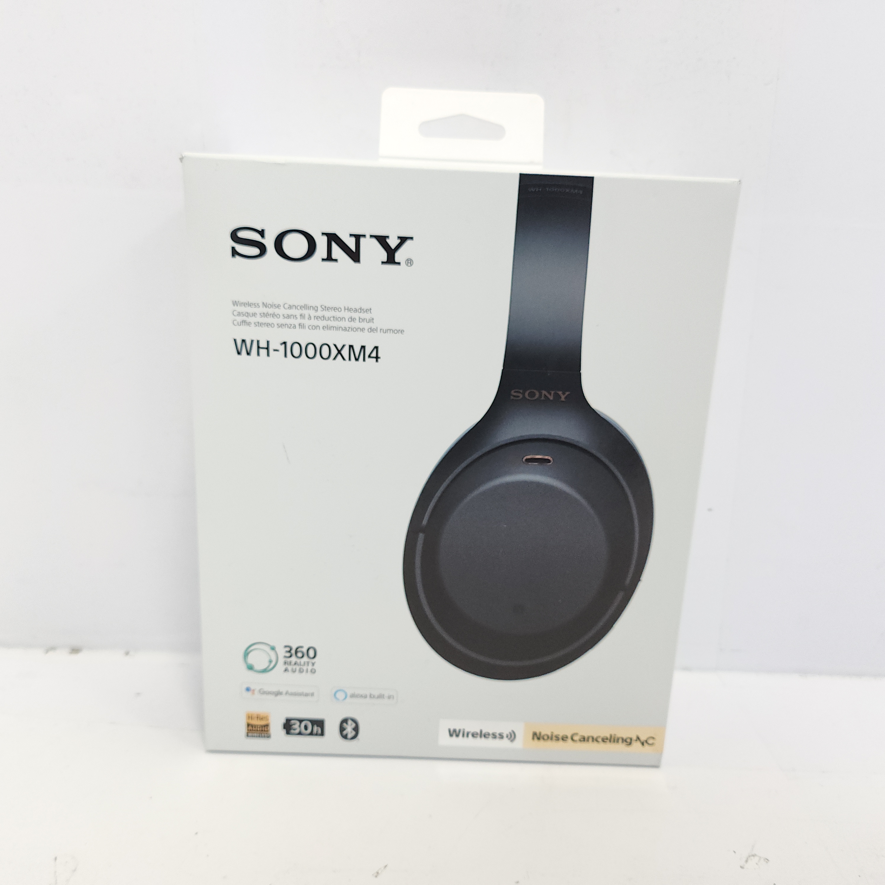 Auriculares Bluetooth Sony WH-1000XM4 Negro
