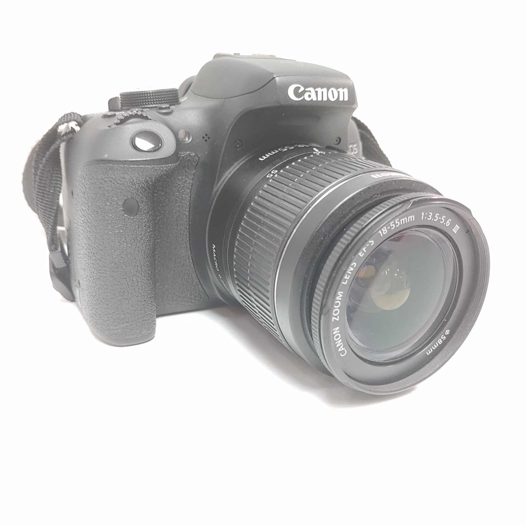 Camara Reflex Canon EOS 750D 24,2 MP + 18-55mm IS STM Negra