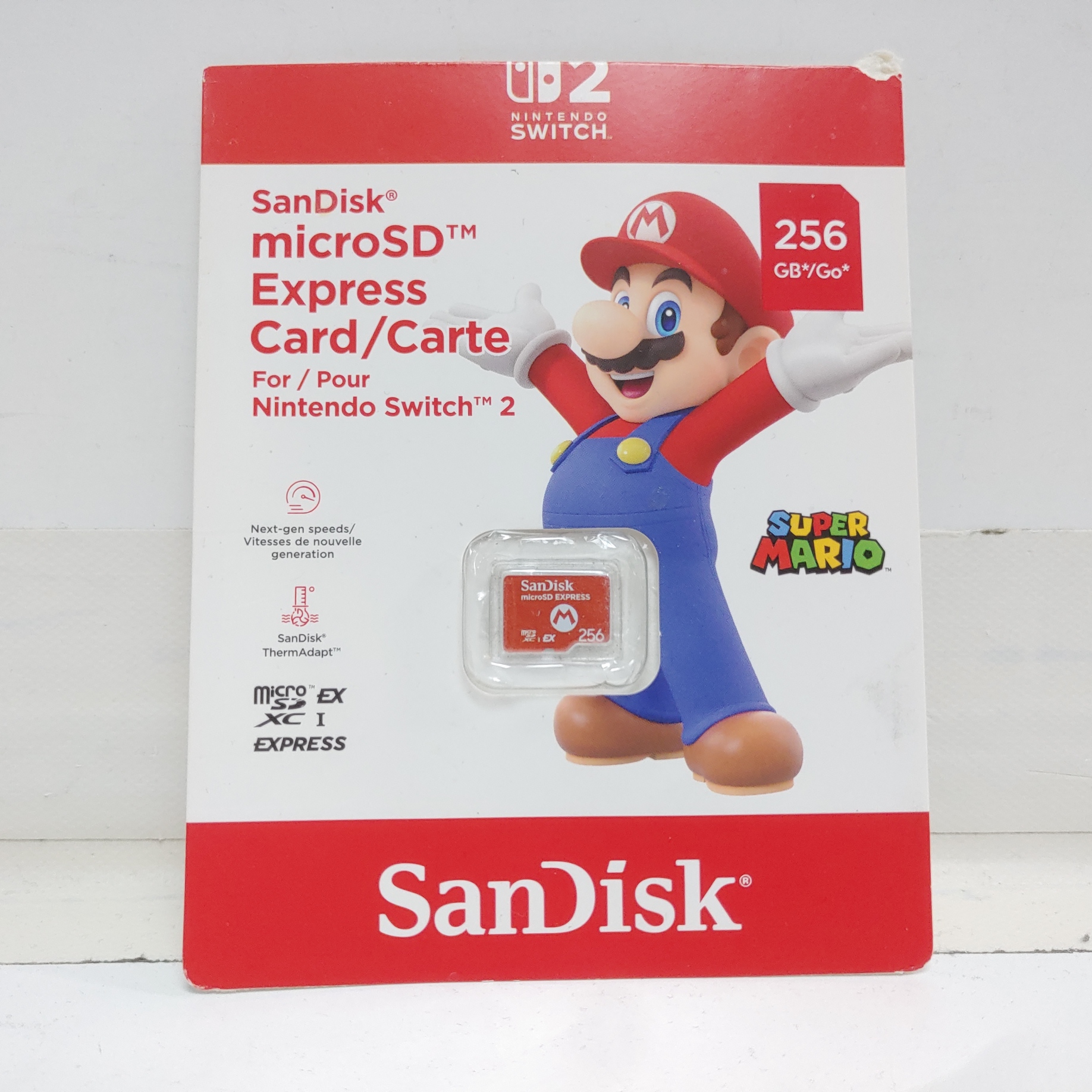 Tarjeta de Memoria Micro SD Express Samsung 256GB Nintendo Switch 2