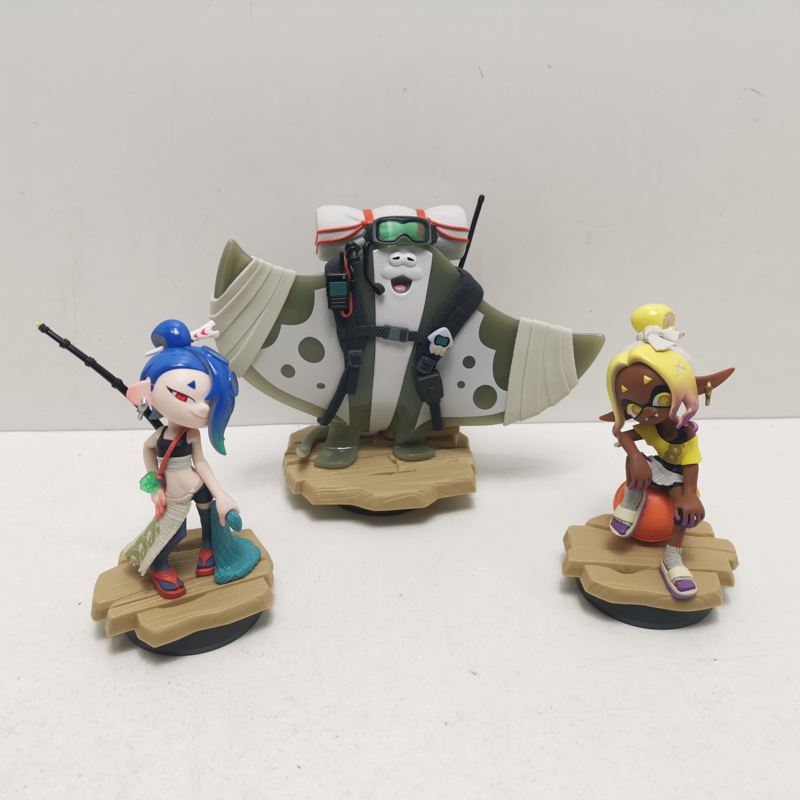 Figura Amiibo Pack Megan Angie Rayan Coleccion Splatoon Raiders