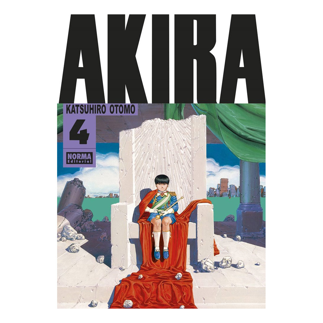 Manga Akira Blanco y Negro Norma 04