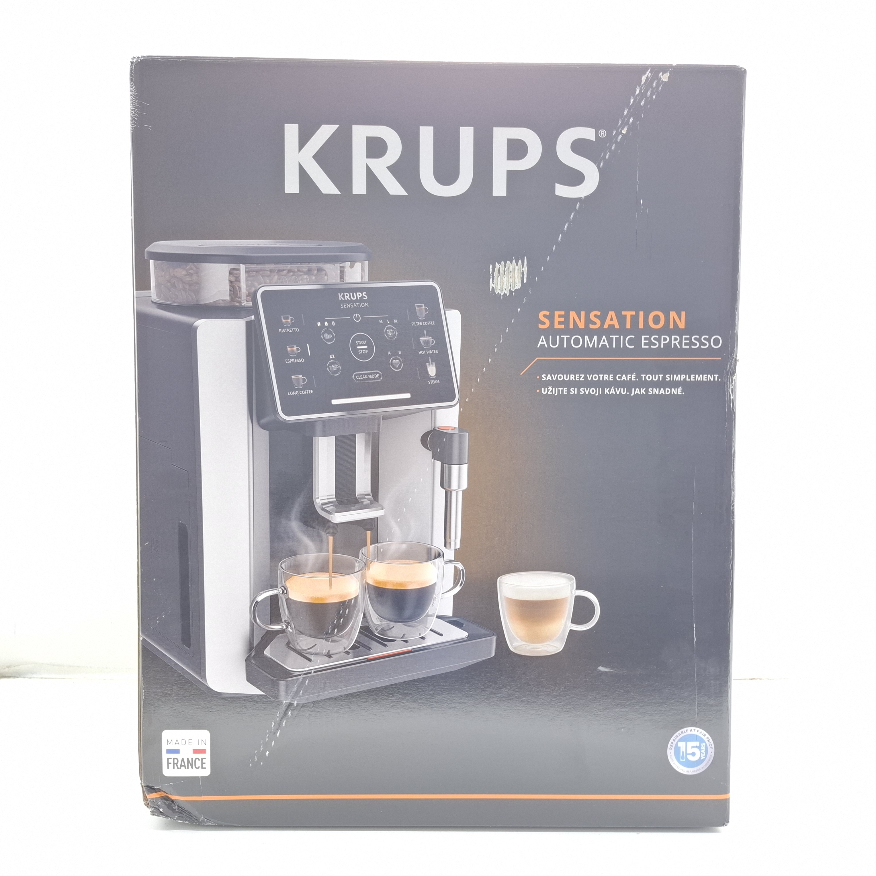 Third Party Cafetera Superautomatica Krups Sensation Automatic Espresso C10