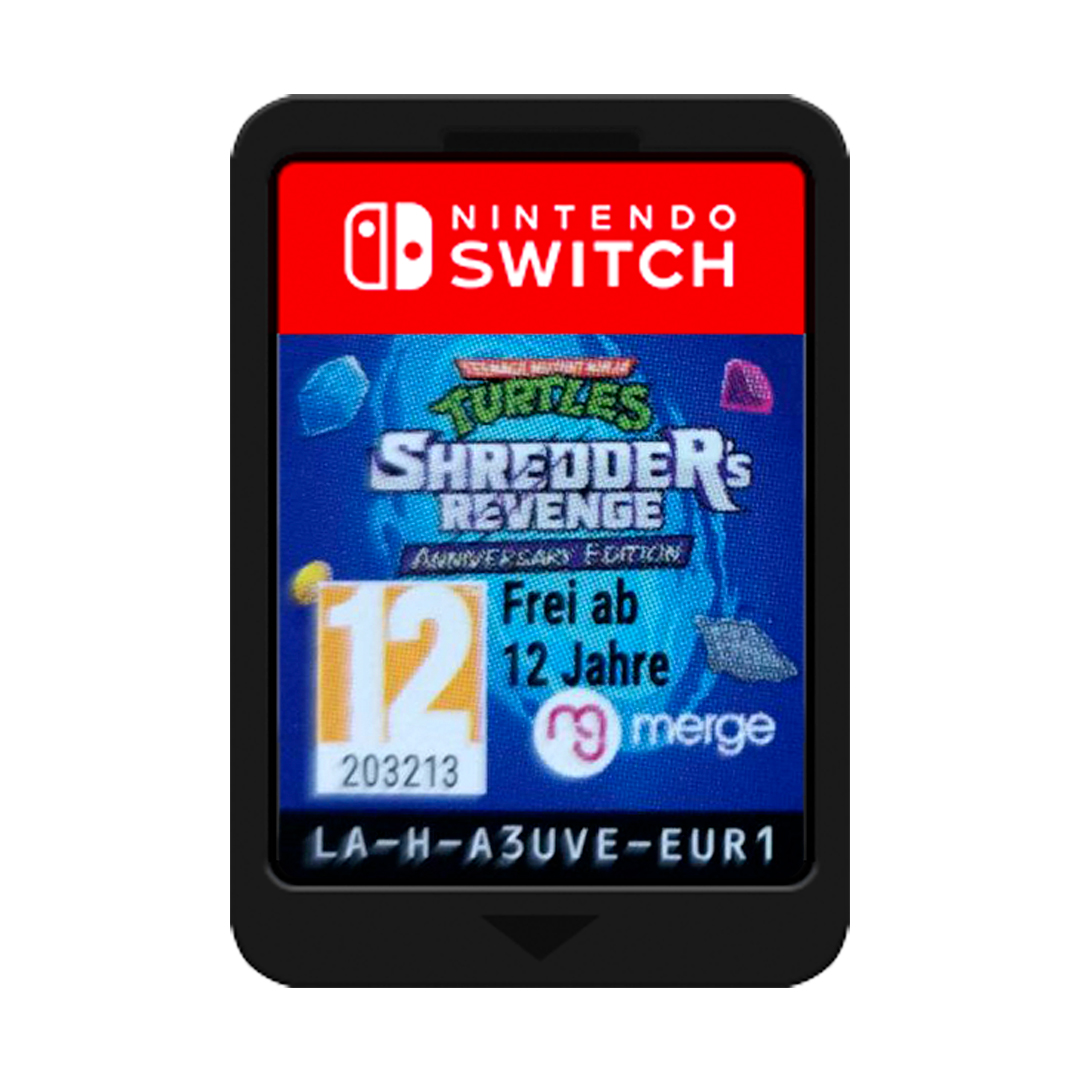 Teenage Mutant Ninja Turtles Shredders Revenge Anniversary Edition Switch (SP)