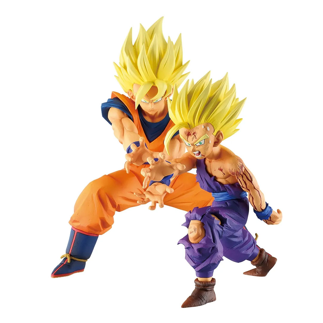 Figura Ichibansho Masterlise Plus Dragon Ball Super Father and Son Kamehameha Banpresto