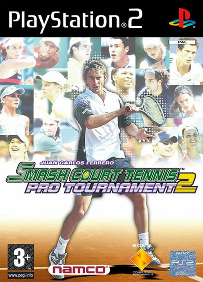 Smash Court Tennis Pro Tournament PS2 (SP)