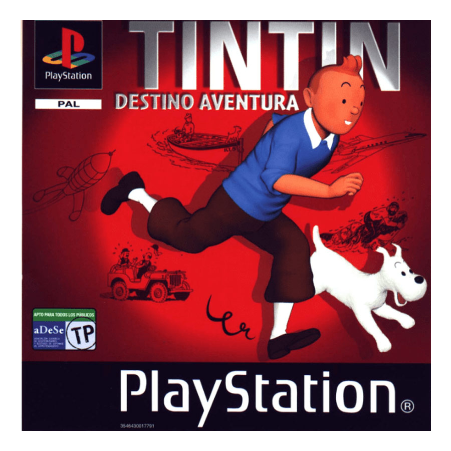 Tintin Destino Aventura PSX (SP)