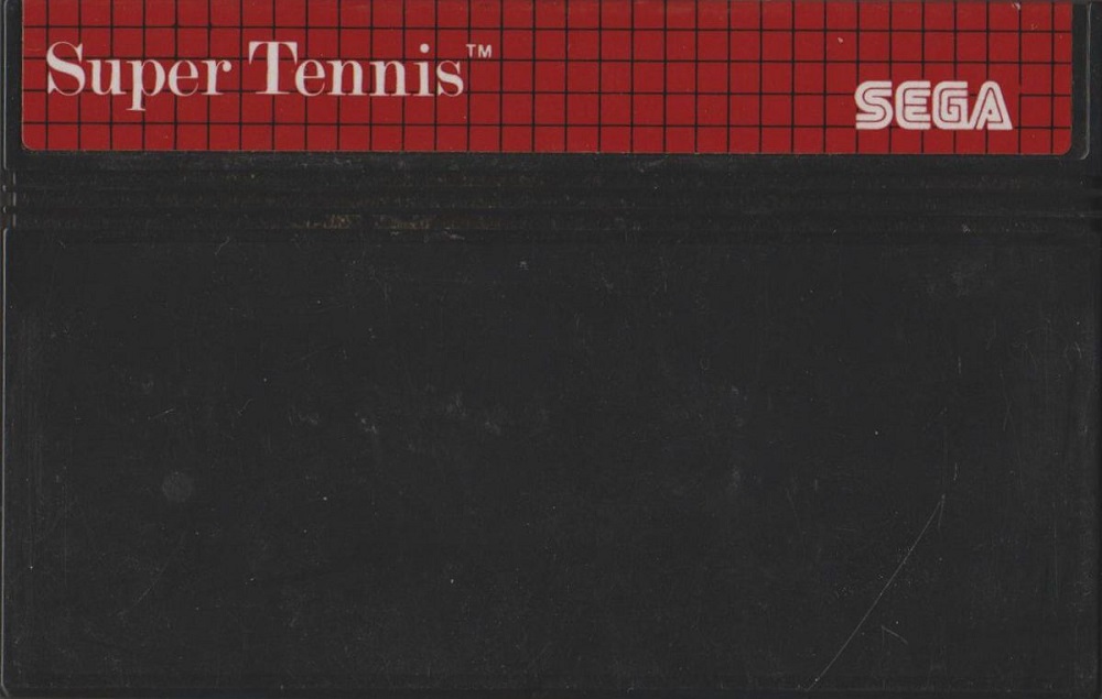 Super tennis The Sega Cartridge MS (SP)