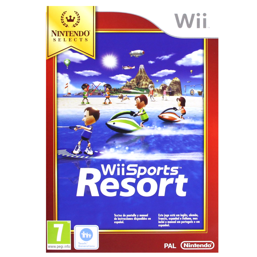 Wii Sports Resort Nintendo Selects Wii (SP)