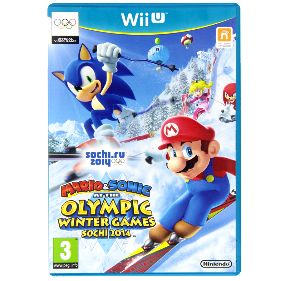Mario & Sonic Juego Olimpicos de Invierno Sochi 2014 Wii U (SP)