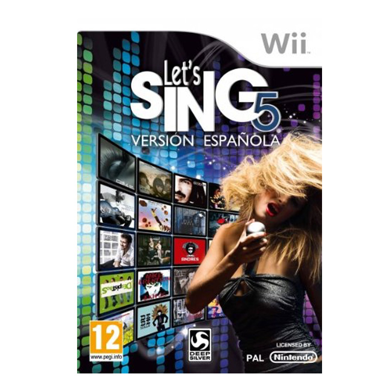 Let's Sing 5 Version Española Wii (SP)