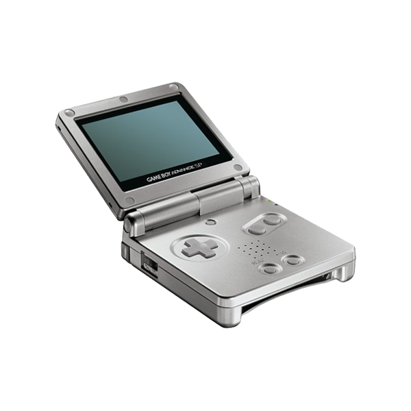 Game Boy Advance SP Plata