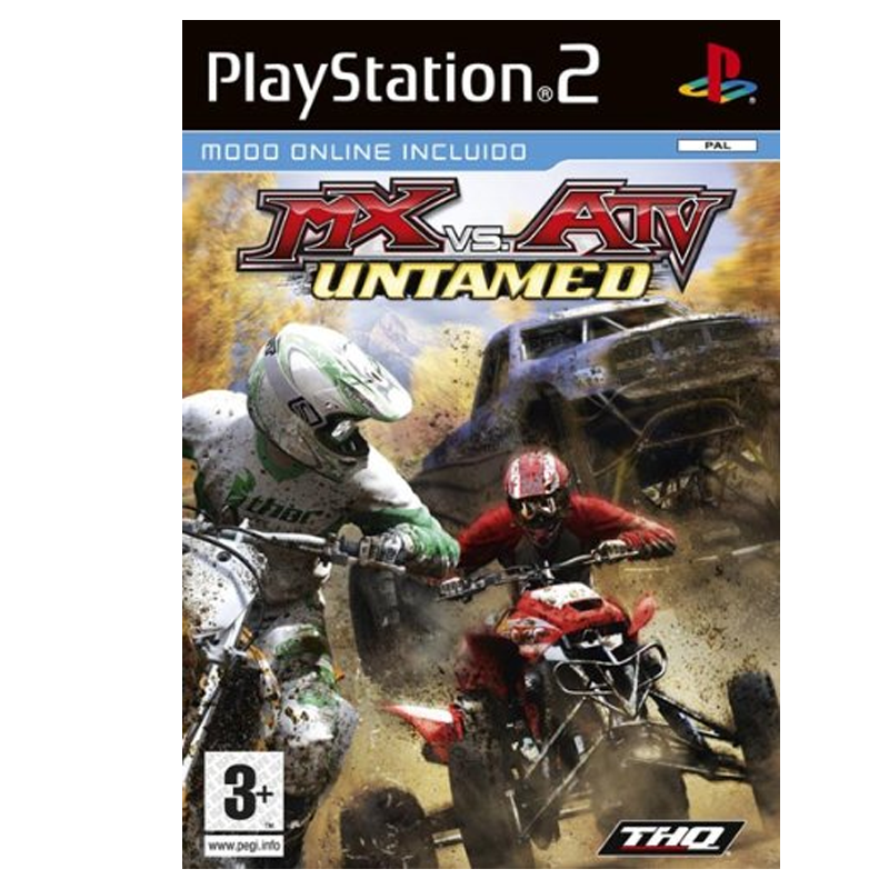 MX vs Atv Untamed PS2 (SP)