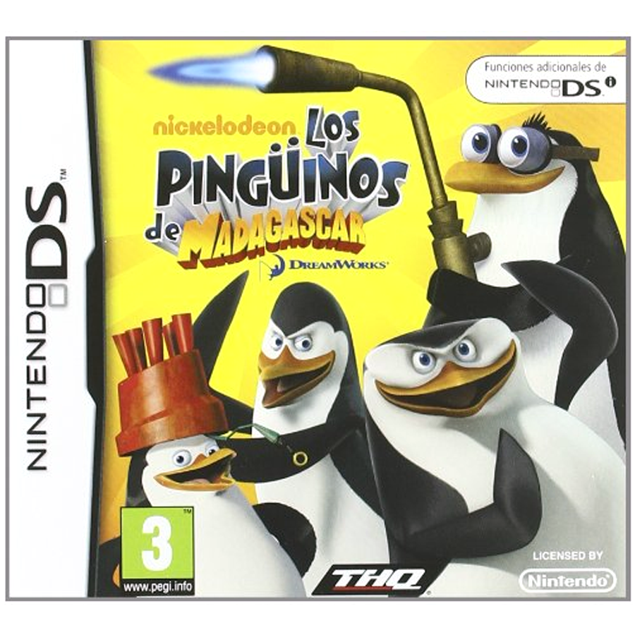 Los Pingüinos de Madagascar DS (SP)