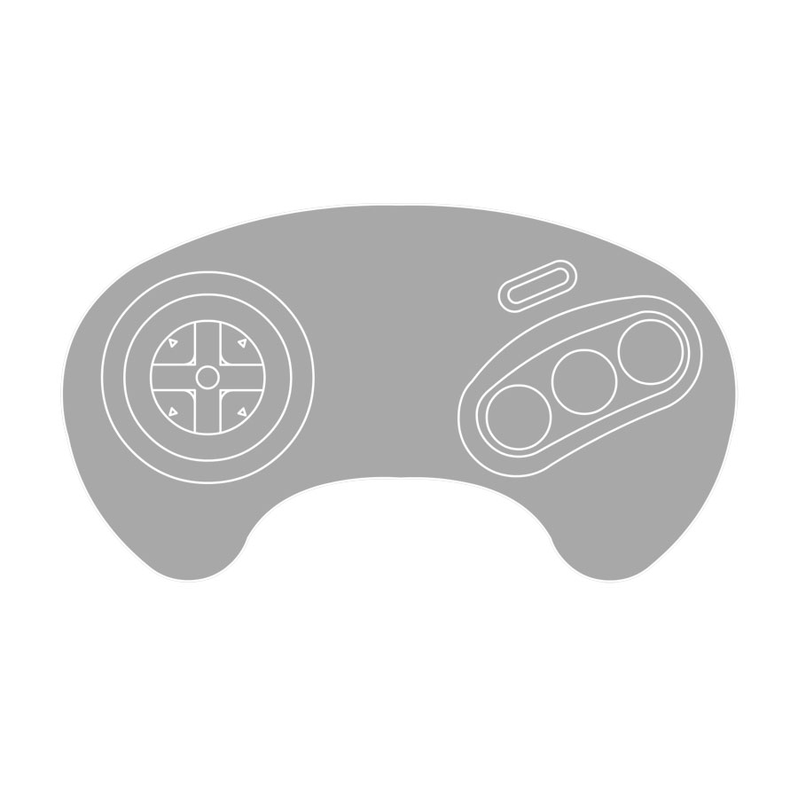 Mando Sega Mega Drive Generico