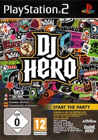 DJ Hero (juego solo) PS2 (SP)