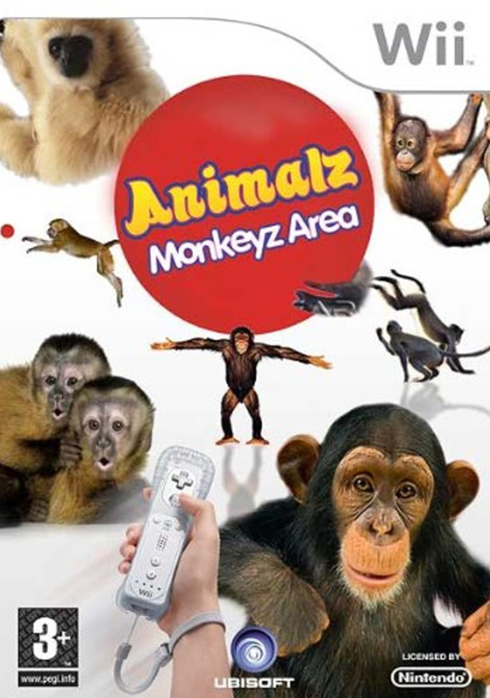 Animalz Monkeyz Area Wii (SP)