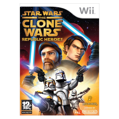 Star Wars The Clone Wars Heroes de la Republica Wii (FR)