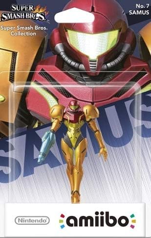 Figura Amiibo Samus Coleccion Super Smash Bros