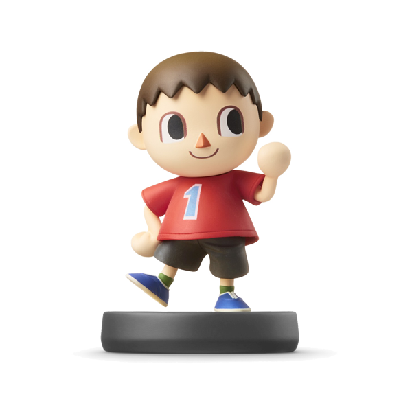 Figura Amiibo Villager Coleccion Super Smash Bros