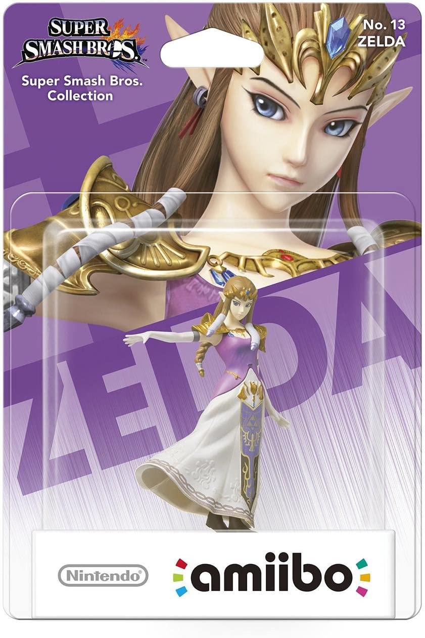 Figura Amiibo Zelda Coleccion Super Smash Bros