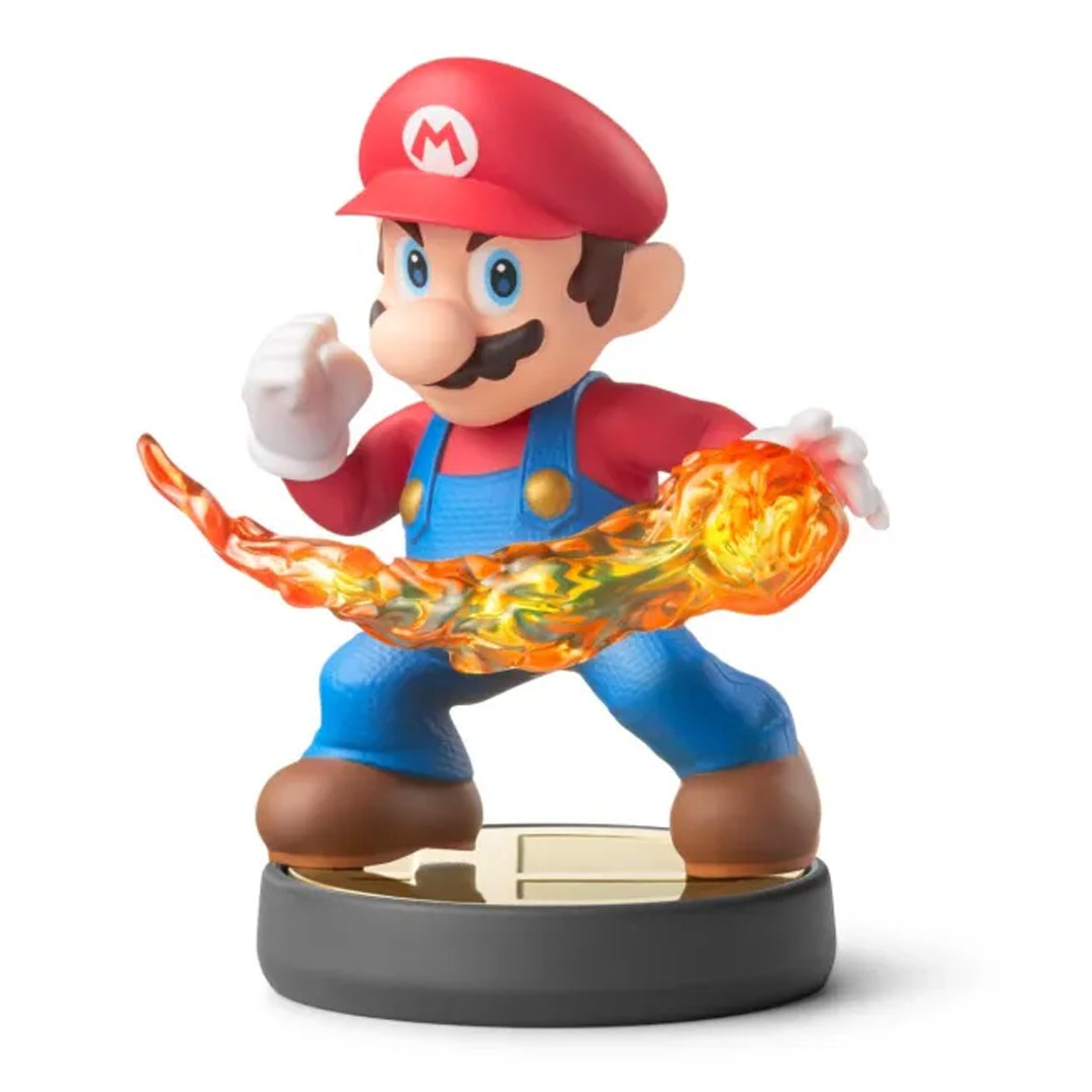 Figura Amiibo Mario Coleccion Super Smash Bros