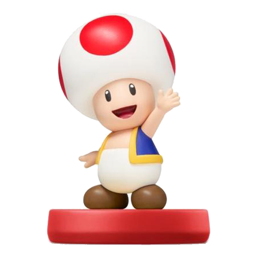 Figura Amiibo Toad Coleccion Super Mario