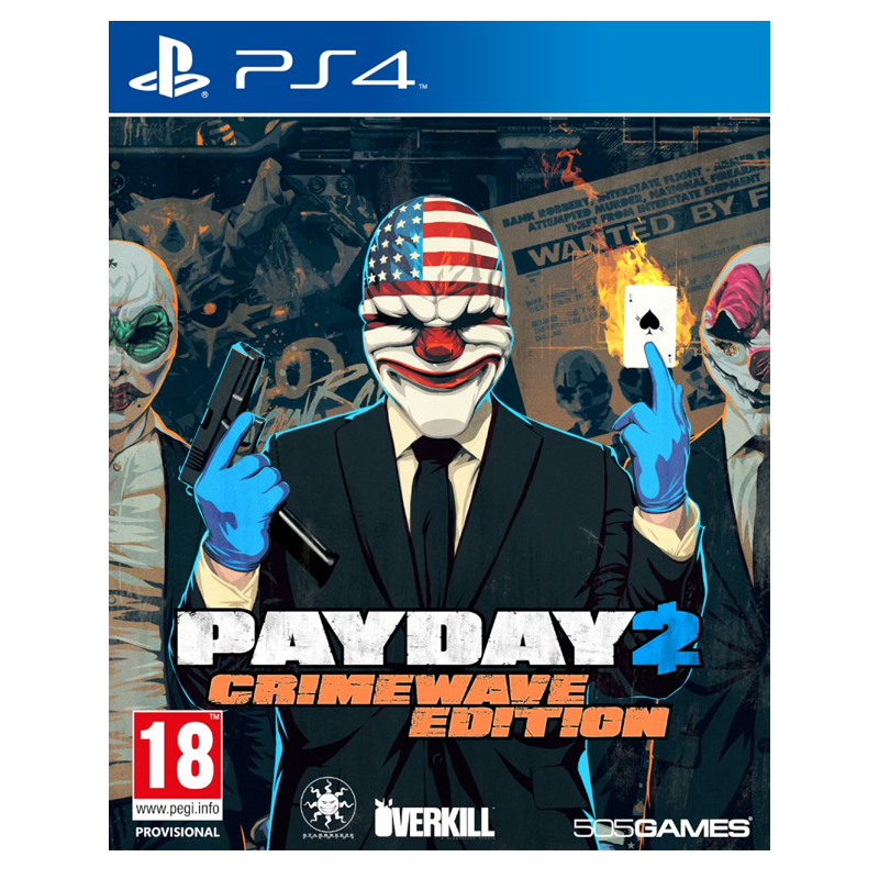 PayDay 2 Crimewave Edition PS4 (SP)