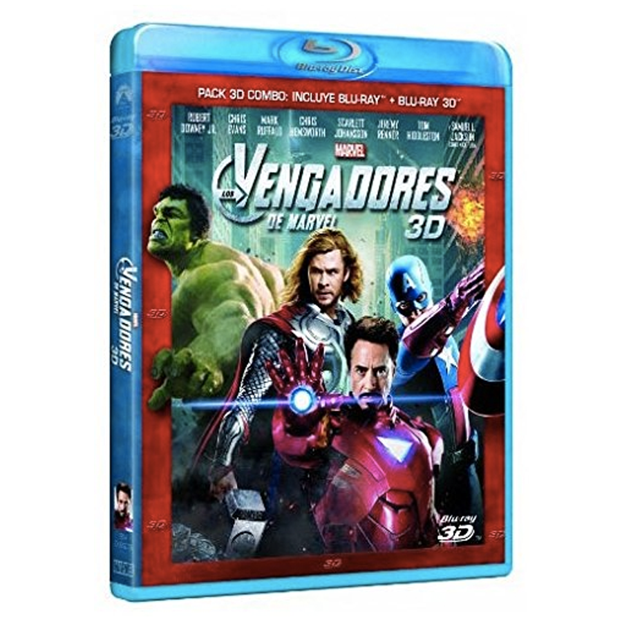 Los Vengadores Marvel 2D+3D BluRay (SP)