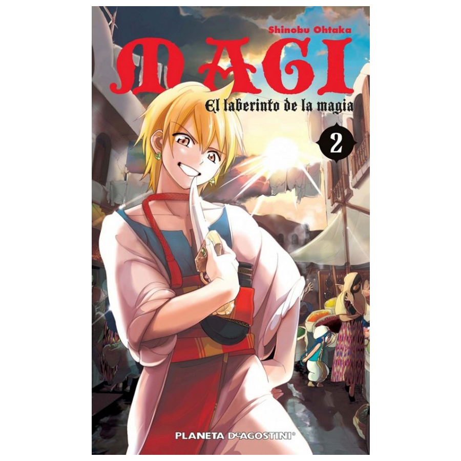 Manga Magi El Laberinto de la Magia Planeta 02
