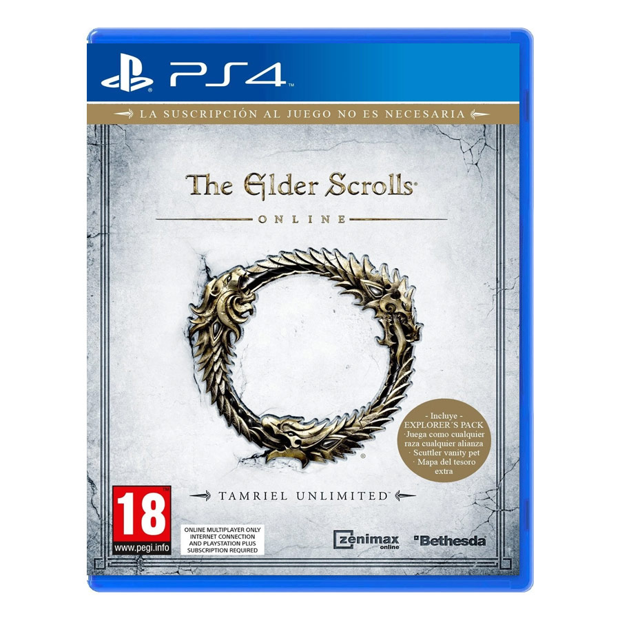 The Elder Scrolls Online Tamriel Unlimited PS4 (SP)