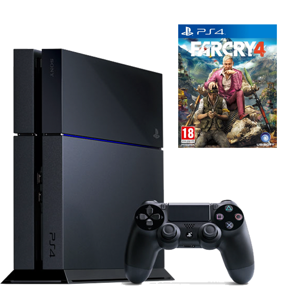 Pack: PS4 500 GB + Dual Shock 4 + Far Cry 4