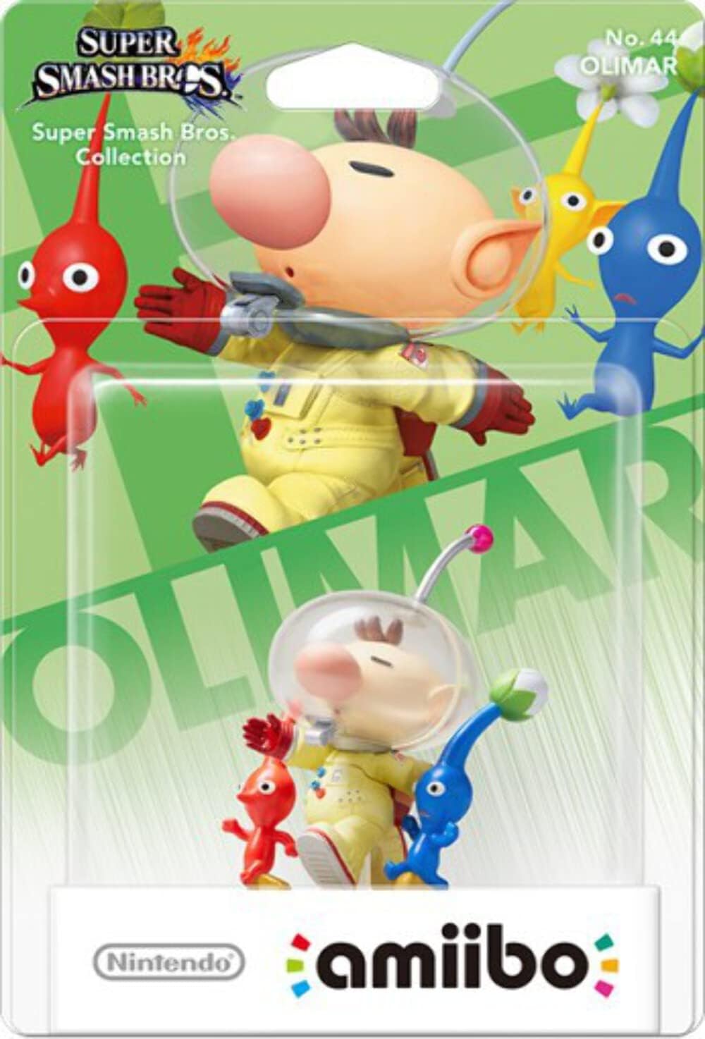 Figura Amiibo Olimar Super Coleccion Smash Bros