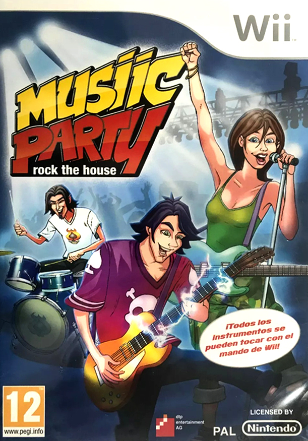Music Party Rock de House Wii (SP)