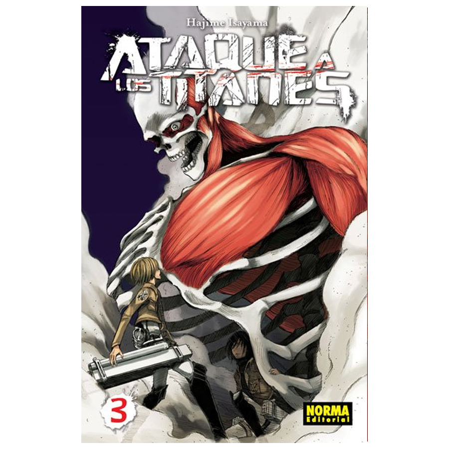 Manga Ataque a los Titanes Norma 03