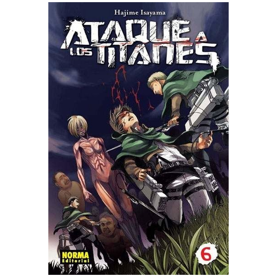 Manga Ataque a los Titanes Norma 06