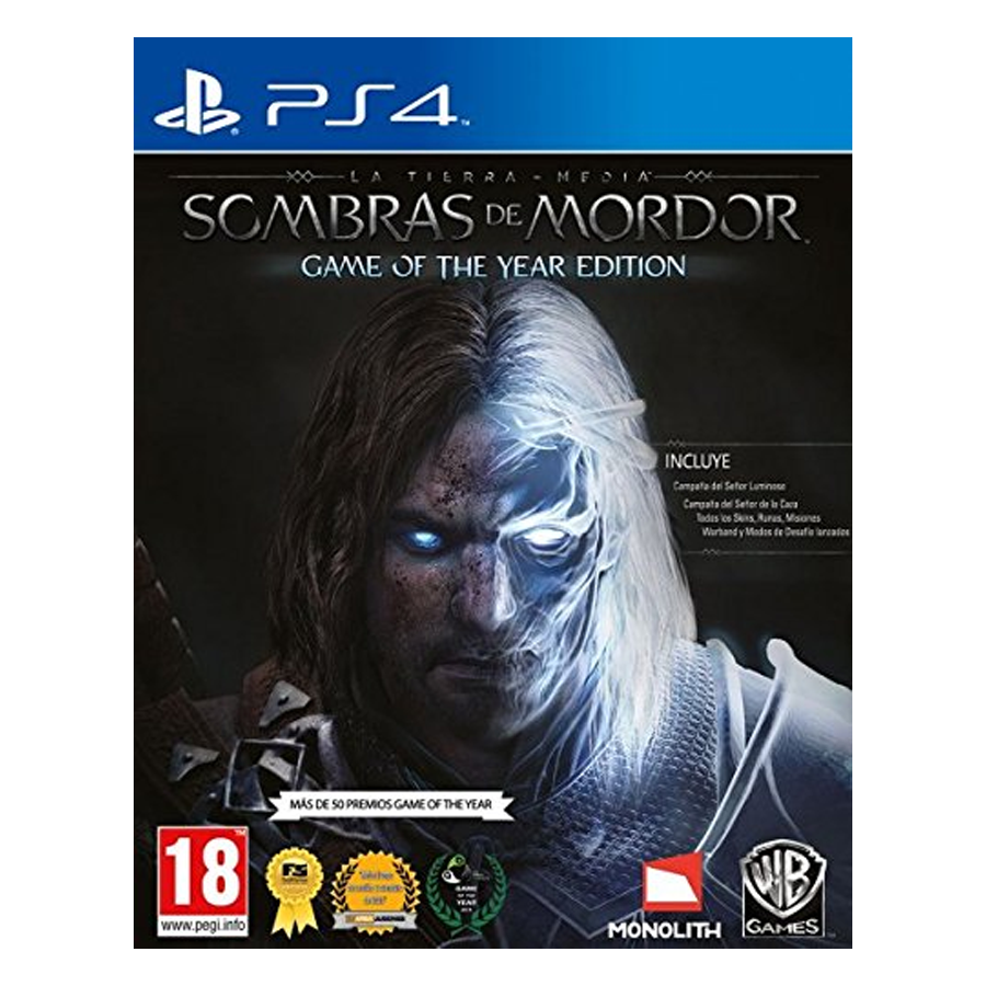 La Tierra Media: Sombras de Mordor GOTY PS4 (SP)