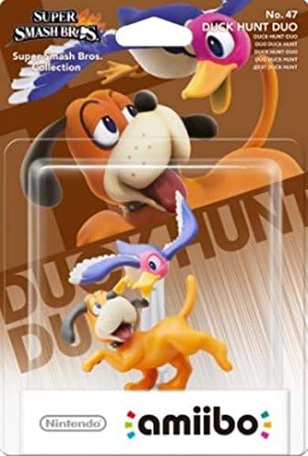 Figura Amiibo Duck Hunt Duo Super Smash Bros