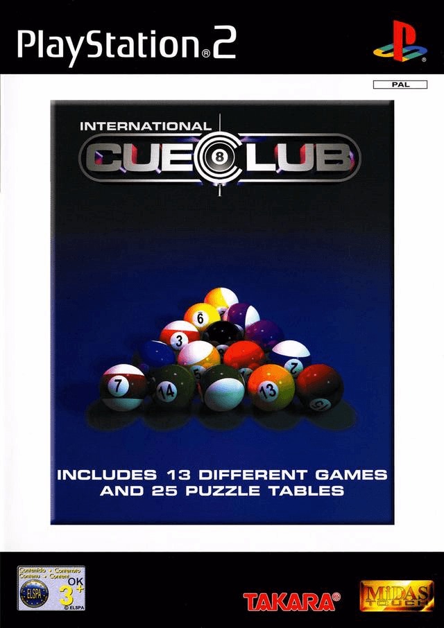 International Cue Club PS2 (UK)