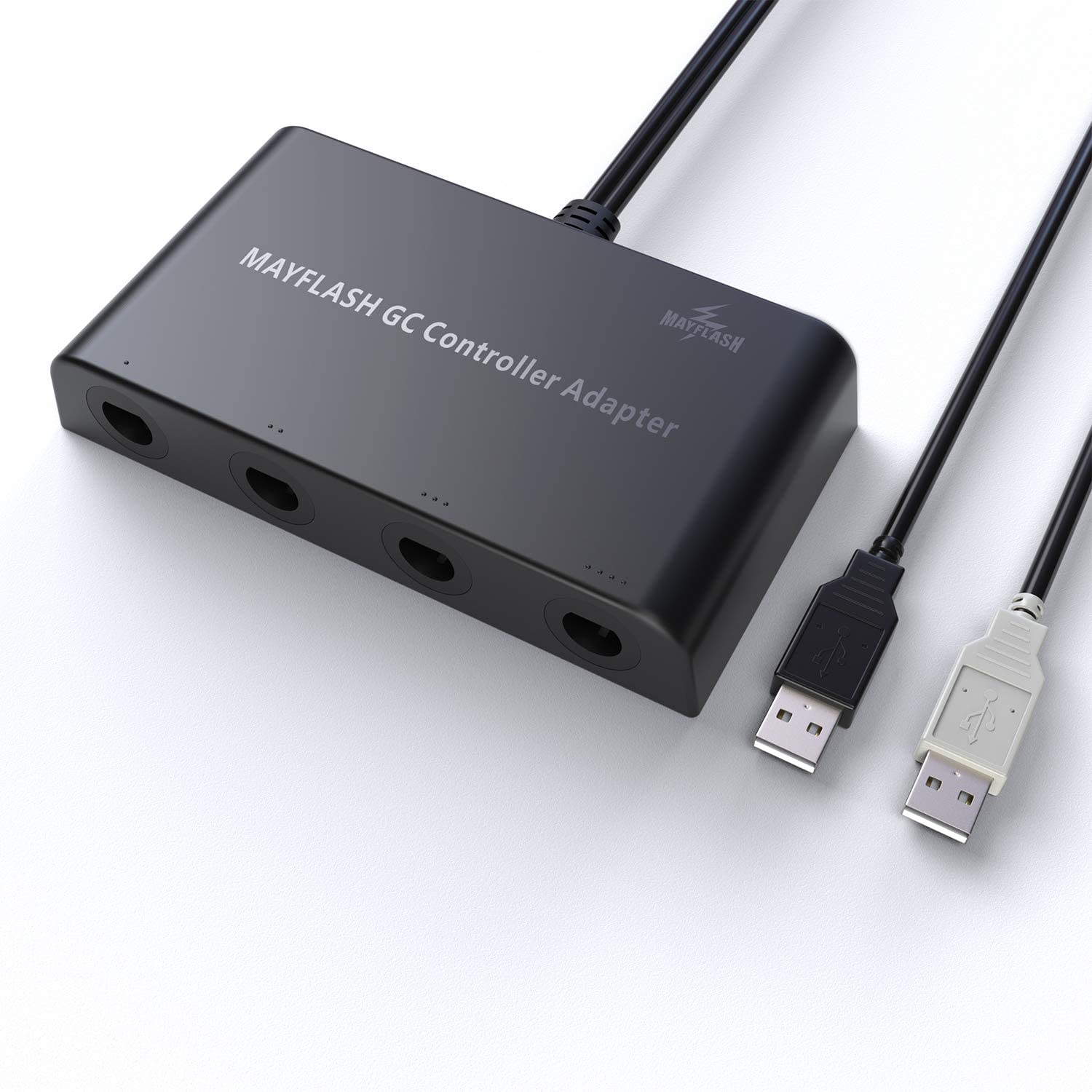 Adaptador GameCube Controller Adaptador Mayflash 4 Puertos Wii U/PC/Switch